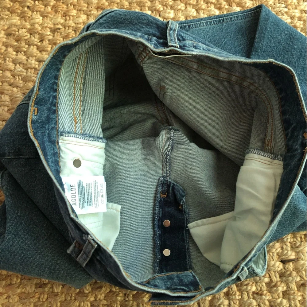 New: Agolde Riley Denim Jeans. Organic Cotton. Size 30 - Picture 11 of 16